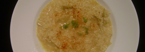 Crab, Corn And Saffron Risotto